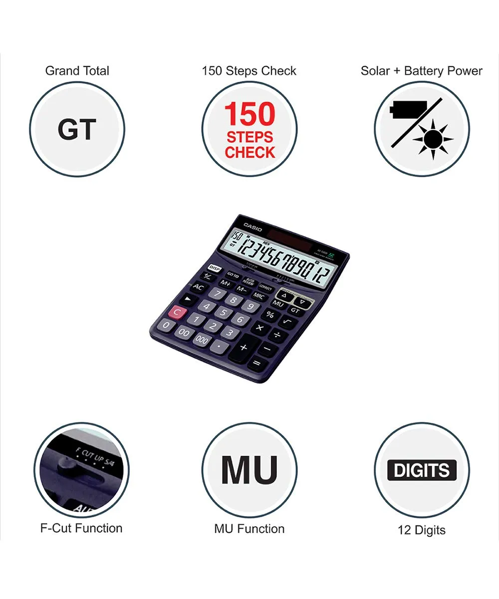 Casio DJ 120D Calculator view 2
